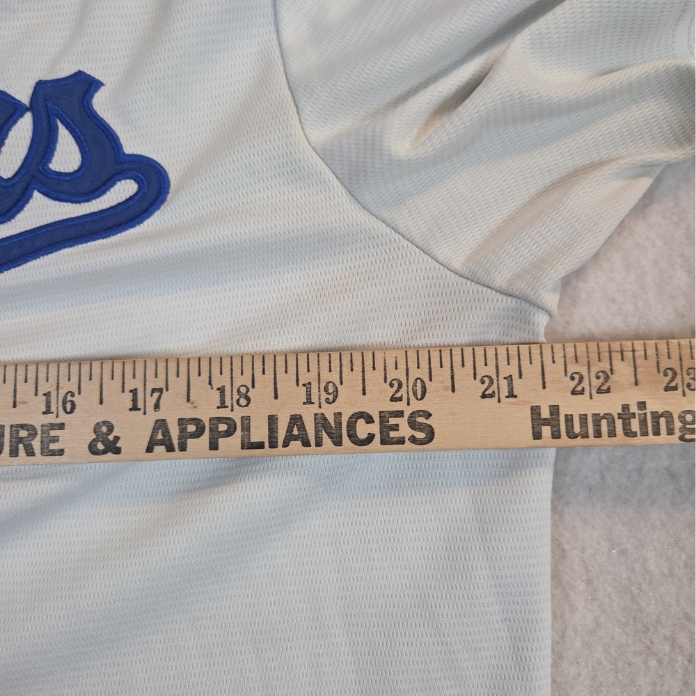 Vintage Los Angeles Dodgers Jersey Men White Majestic MLB Baseball - Picture 6 of 8